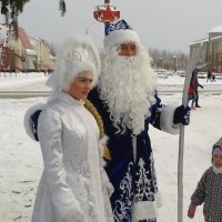 Поздравление деда Мороза и Снегурочки!!!! :: Владимир 