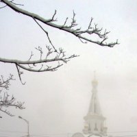 Туман в городе К. :: Сергей Карачин