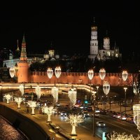 Новогодняя Москва :: Ninell Nikitina