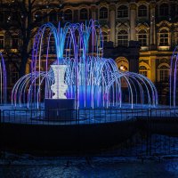 Новогодний фонтан :: Ирина Соловьёва