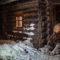 Зимой в деревне :: Юлия Поплевченкова