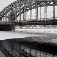 Мост Петра Великого (Большеохтинский) :: Наталья Герасимова