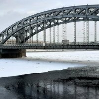 Мост Петра Великого (Большеохтинский) :: Наталья Герасимова