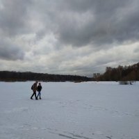 Двое и небо :: Андрей Лукьянов