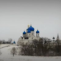 Монастырь с нижней дороги... :: Владимир Шошин
