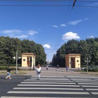 Вход в парк Победы со стороны Московского проспекта :: Фотогруппа Весна