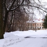 Зимний пейзаж в Лавре. :: Светлана Калмыкова