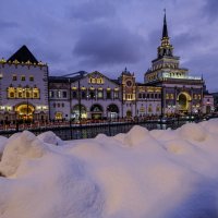 Казанский вокзал за снегом :: Георгий А