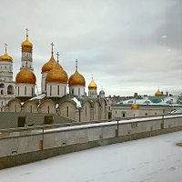 Вид из окна Москва февральская. :: Михаил Столяров