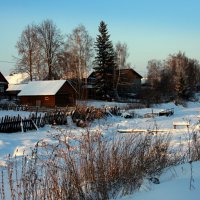 Зимняя   деревня :: Нэля Лысенко