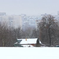 Москва (город кочевников) наступает на территорию аборигенов!!! :: Александр Сергеевич 