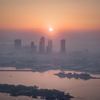 Sun Rising Over Dubai :: Fuseboy 