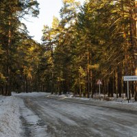 В лесу еще не стаял снег :: Василий Колобзаров