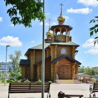 Церковь Феодора Ушакова в Нагорном в Москве. Вид с западной стороны. :: Александр Качалин