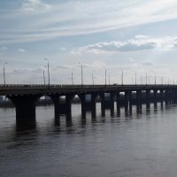 Мост через реку Ока :: Galina Solovova
