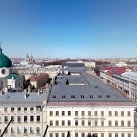 Вид на Санкт-Петербург с Думской башни :: Николай 