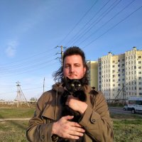 только мы с котом по полю идем... :: Евгения Чередниченко