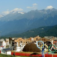 .. Олимпийский городок в горах... :: galalog galalog