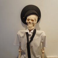 Скелет в форме смотрителя музея :: zavitok *