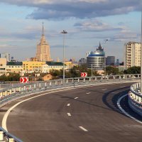 Вид на Москву с эстакады :: Виктор Павленко 