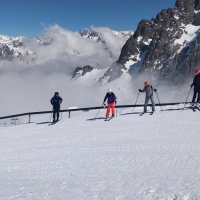 На лыжах. :: Андрей Хлопонин