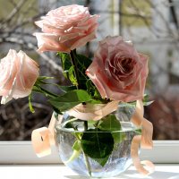 Натюрморт с розами! :: жанна нечаева