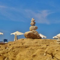 .. каменные Ангелы (туры) на берегу Средиземного моря.. :: galalog galalog