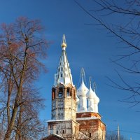 Дунилово. Покровская церковь. :: Сергей Пиголкин