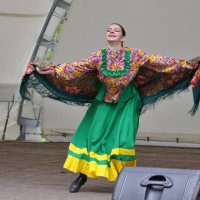 На Фестивале "Многоликая Россия" :: Елена Кирьянова