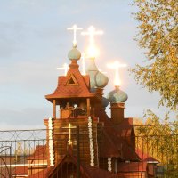 Церковь Георгия Победоносца в Дегтярске. :: Иван Обожин