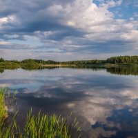 Озеро, облака и ..... #03 :: Андрей Дворников