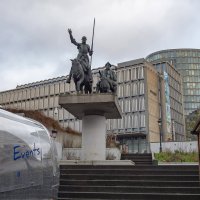 Памятник Дон Кихоту и Санчо Панса (Брюссель) :: leo yagonen