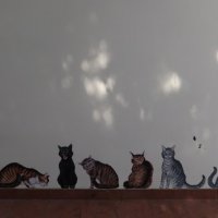 Стена с котами :: Лютый Дровосек