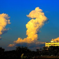 Облака танцующие  Ламбаду... Вчера :: олег свирский 