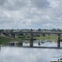 Мост через Западную Двину. :: Татьяна Ф *