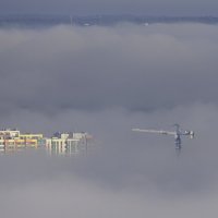 Кран в тумане :: Меднов Влад Меднов