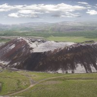 Потухший вулкан Граброк Исландия :: Александр Липовецкий