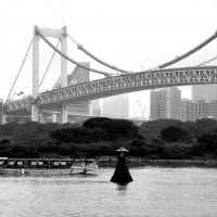 Токийский залив мост "Rainbow Bridge" Токио Япония :: wea *