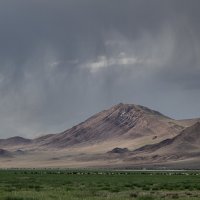 Монголия. Дождь над горами :: Galina 