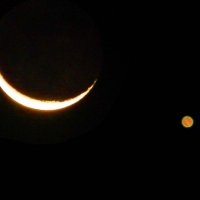 Луна и Венера :: Alisa Koteva 