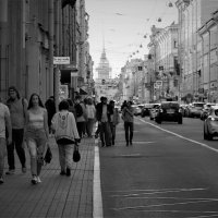 Из серии "Улицы и люди", улица Гороховая. :: Магомед .