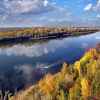 Осень  на реке  Белая. :: Николай Рубцов