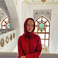 Lady in red. :: Vladimir Semenchukov