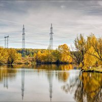 Осенний пейзаж... :: Сергей Кичигин