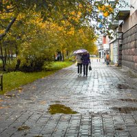 В нашем городе дождь... :: Людмила Фил