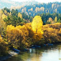 осень на реке Лебедь.4 :: михаил Архангел