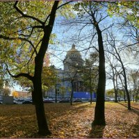 Встреча с осенью в Александровском саду-5 :: Юрий Велицкий