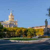 Площадь Ленина, г.Комсомольск-на-Амуре. :: Виктор Иванович Чернюк