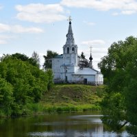 Суздаль. Церковь Косьмы и Дамиана на Яруновой горе /1725/ :: Galina Leskova