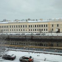 Про Петербург.Вечереет,тихо падает снег. :: Ирина 